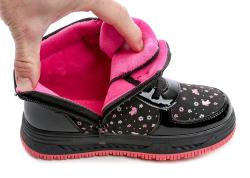 American Club XD149 čierne detské zimné topánky