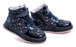 American Club XD149 navy dětské zimní boty