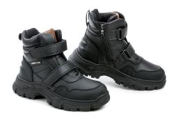 American Club XD158 čierne detské zimné topánky