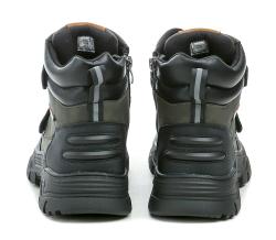 American Club XD158 khaki dětské zimní boty