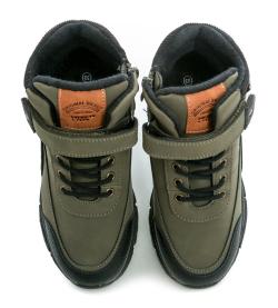 American Club XT142-24 khaki zimné topánky