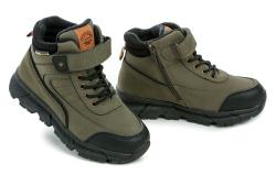 American Club XT142-24 khaki zimné topánky
