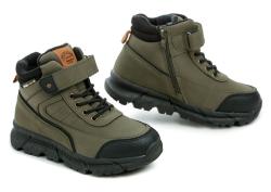 American Club XT142-24 khaki zimné topánky