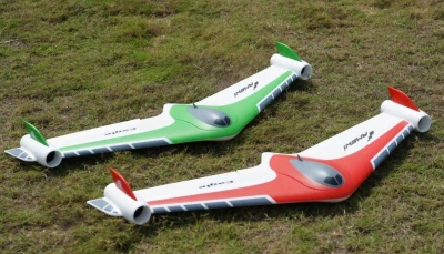 Amewi Eagle Twin V2 PNP zelené létající křídlo