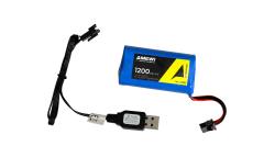 Amewi Mercedes-Benz Arocs 8x4/4 4WD 1:18 RTR červený + sleva 400,- na příslušenství