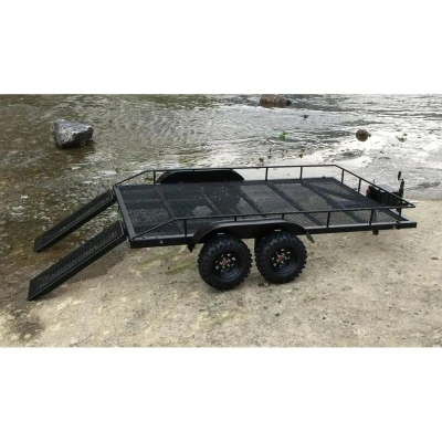 Amewi přívěs Trailer podvalník 1:10 s LED osvětlením + sleva 300,- na příslušenství