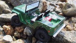 AMXRock WY1044 Crawler 4WD 1:10, proporcionální, voděodolný, RTR + sleva 400,- na příslušenství