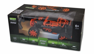 Amewi RC auto Beast piesočná Buggy 1:12 oranžová
