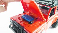 D90 Rock Crawler Defender 1:12, 4WD, 2,4 GHz, LED, 100% RTR, červená