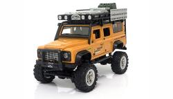 Amewi RC auto D90X28 Metall Scale Crawler 1:28 žltý