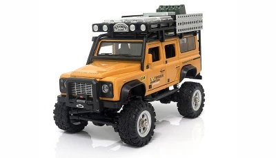Amewi RC auto D90X28 Metall Scale Crawler 1:28 žlutý Amewi RC auto D90X28 Metall Scale Crawler 1:28 žlutý
