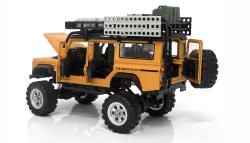 Amewi RC auto D90X28 Metall Scale Crawler 1:28 žlutý