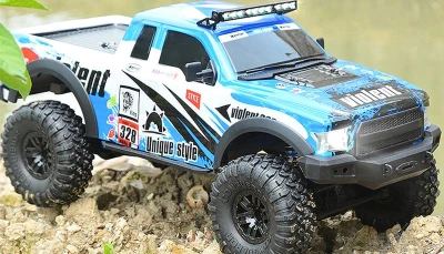 Amewi RC auto Dirt Climbing Pickup Race Crawler 1:10 Modrý