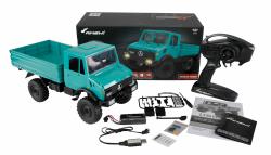 Amewi RC auto MB Unimog Advanced 1:12 petrolejový + sleva 400,- na příslušenství