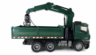 Amewi RC auto Mercedes-Benz, 2xdrapák, sklápění, LED, proporcionální RTR sada v měřítku 1:14