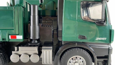 Amewi RC auto Mercedes-Benz, 2xdrapák, sklápění, LED, proporcionální RTR sada v měřítku 1:14