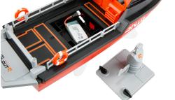 Amewi RC bezkomutátorový záchranný člun Snig 32 cm RTR černočervený