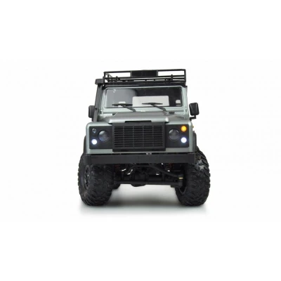 Amewi RC crawler D90 Defender prporcionální, 1:12 stříbrná
