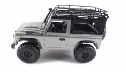 Amewi RC crawler D90 Defender prporcionální, 1:12 stříbrná