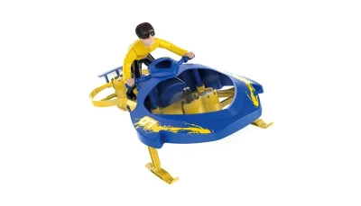 Amewi RC dron Extreme Air Cycle ovládaný rukou modrožltý Amewi RC dron Extreme Air Cycle ovládaný rukou modrožltý