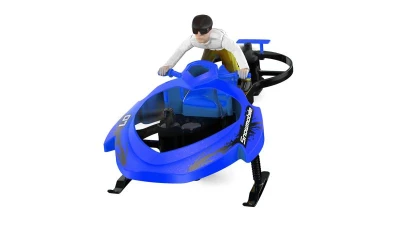 Amewi RC dron Extreme Air Cycle ovládaný rukou modrožlutý