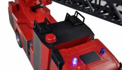 Amewi RC hasičský vůz Mercedes-Benz Arocs 1:18 s žebříkem a stříkačkou + sleva 300,- na příslušenství