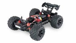 Amewi RC Hyper Go Truggy brushless 4WD 1:16 RTR, černočervená