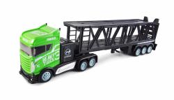 Kamión s autoprepravníkom 2WD, 1:16, bohaté príslušenstvo, semafor, radar, 3 autíčka, RTR Kamión s autoprepravníkom 2WD, 1:16, bohaté príslušenstvo, semafor, radar, 3 autíčka, RTR
