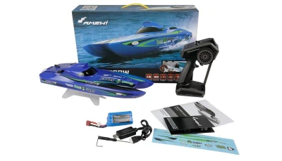Amewi RC katamarán Arrow modrý + sleva 200,- na příslušenství