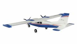 Amewi RC kluzák AMXPlanes P68 Hochdecker 850mm modrý + sleva 400,- na příslušenství