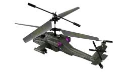 Amewi RC koaxiální vrtulník Apache AH-64 RTF