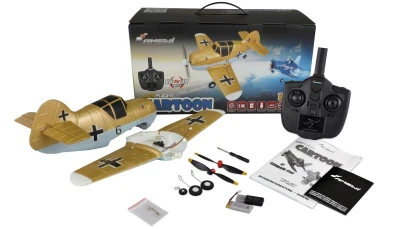 Amewi RC letadlo BF-109 3 kanály 6G gyro, RTF sada