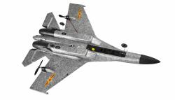 Amewi RC letadlo J-11 replika SU-27 6G Gyro RTF sada