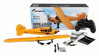 Model letadla Piper J-3 Cup 2,4 Ghz pro začátečníky
