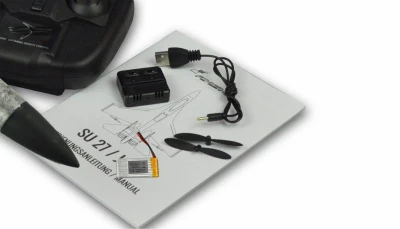 Amewi RC letadlo SU-27 6G Gyro RTF sada