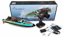 Amewi RC loď Tornado 450mm RTR sada brushless 65km/h LED osvětlení + sleva 300,- na příslušenství