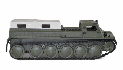 Amewi RC obrněné pásové vozidlo 1:16 RTR olivově zelená replika GAZ-71