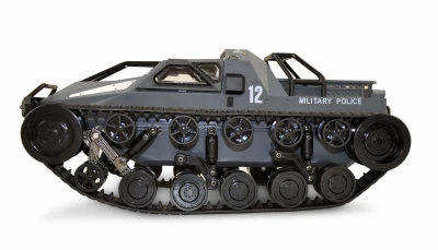 Amewi RC pásové vozidlo Military police 1:12 sivá RTR sada