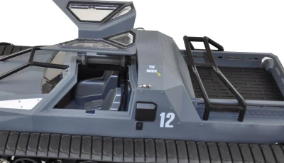 Amewi RC pásové vozidlo Military police 1:12 sivá RTR sada