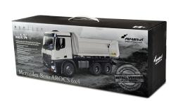 Amewi RC sklápěč Mercedes-Benz Arocs 1:14 bílá + sleva 1000,- na příslušenství