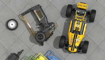 Amewi RC STAVEBNICE COOLRC DIY OLDSCHOOL BUGGY 2WD 1:18