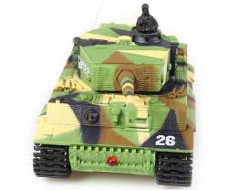 AMEWI RC tank Mini German Tiger 1:72 zelený