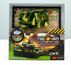 AMEWI RC tank Mini German Tiger 1:72 zelený