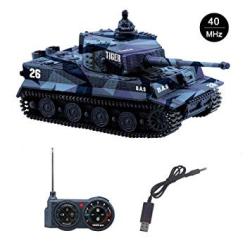 Mini GERMAN TIGER 1:72 modrý