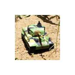 AMEWI RC tank Mini German Tiger 1:72 zelený