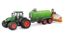 Amewi RC Traktor 2,4 Ghz s funkčnou cisternou, svetlami, zvuk 1:24 Amewi RC Traktor 2,4 Ghz s funkčnou cisternou, svetlami, zvuk 1:24