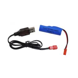 Amewi RC Traktor 2,4 Ghz s přeravníkem zvířat, světla, zvuk 1:24