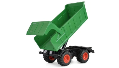Amewi RC Traktor 2,4 Ghz so sklápacím prívesom, svetlá, zvuk 1:24