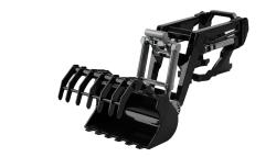 Amewi RC Traktor čelní nakladač, LED světla, zvuk, 1:24, RTR sada