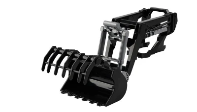 Amewi RC Traktor čelní nakladač, LED světla, zvuk, 1:24, RTR sada